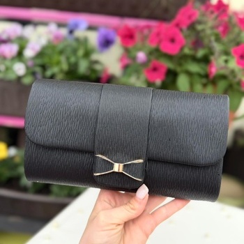 Clutch somiņa ar bantīti