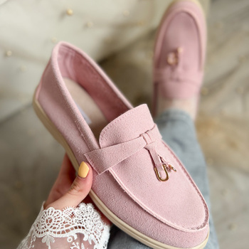 Dabīgās zamšādas mokasīni JH561