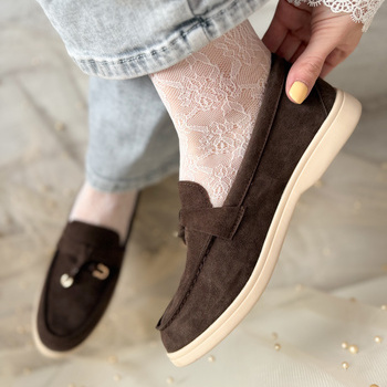 Dabīgās zamšādas mokasīni JH561