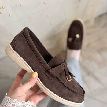 Dabīgās zamšādas mokasīni JH561