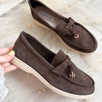 Dabīgās zamšādas mokasīni JH561