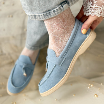 Dabīgās zamšādas mokasīni JH561