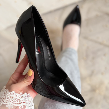 Lakotas kurpes ar sarkanu zoli YES-91552-1