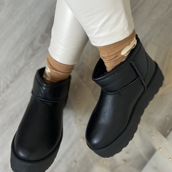 Eko ādas Ugg tipa zābaki S322