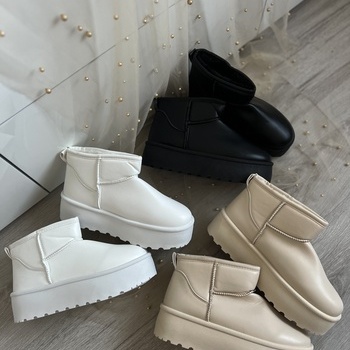 Eko ādas Ugg tipa zābaki S322