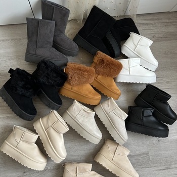 Eko ādas Ugg tipa zābaki  SL5122-2
